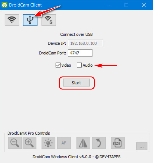 Как использовать телефон как камеру для компьютера Как использовать телефон как камеру для компьютера