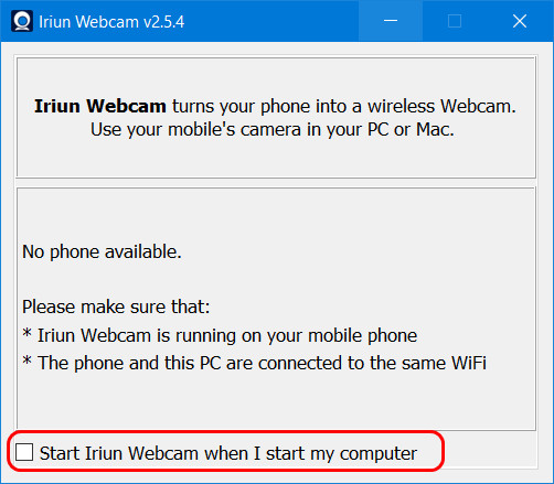 Как использовать телефон как камеру для компьютера Как использовать телефон как камеру для компьютера